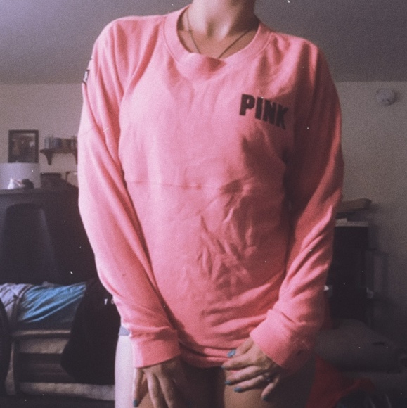 PINK Victoria's Secret Sweaters - 🚫Victoria Secret PINK Varsity Sweater🚫 Donated